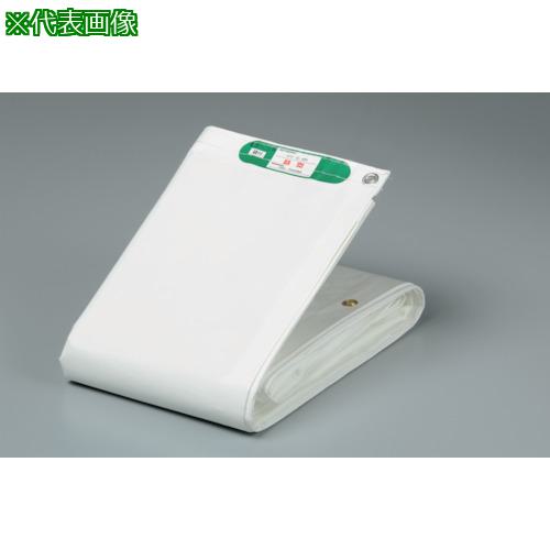 ■萩原 ターピー PE防炎シート ホワイト コンパクト 1.8m&times;3.4m《10枚入》〔品番:PEB1834〕【8684472&times;10:0】[送料別途見積り][掲外取寄][店頭受取不可]｜ホームセンターバロー　店