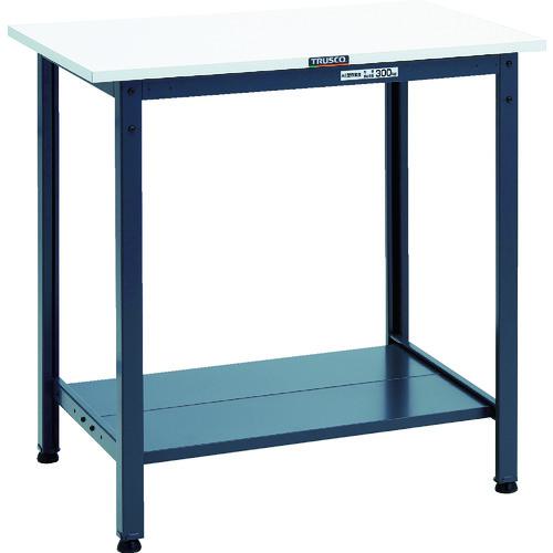 ■TRUSCO 軽荷重立作業台(300kg)HAE型 900X600XH900 下棚2枚付 ダークグレー色〔品番:HAE0960LT2DG〕【8688652:0】[法人・事業所限定][直送元][店頭受取不可]