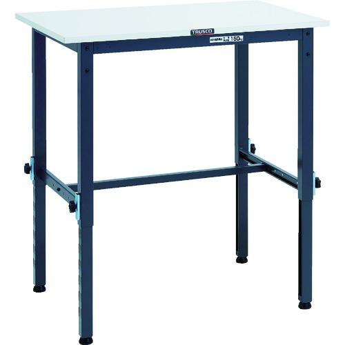 ■TRUSCO 軽荷重作業台高さ調節式(150kg)AEM型 900X600XH650~950 基本タイプ ダークグレー色〔品番:RAEM0960DG〕【8688730:0】[法人・事業所限定][直送元][店頭受取不可]