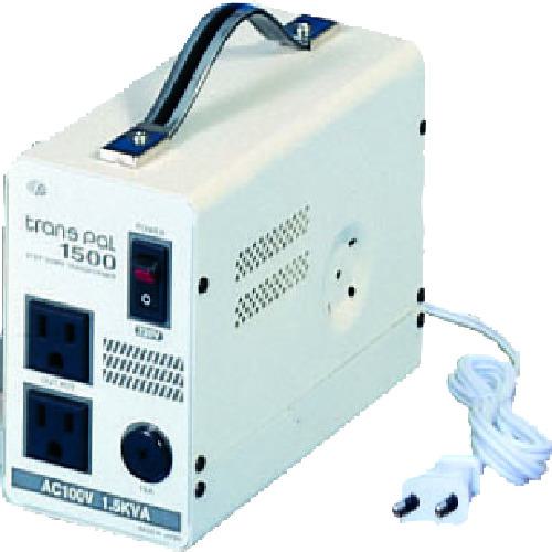 ■スワロー 海外用トランス 携帯タイプ入力AC220-230V 出力AC100V〔品番:PAL1500EP〕【8688859:0】[送料別途見積り][掲外取寄][店頭受取不可]