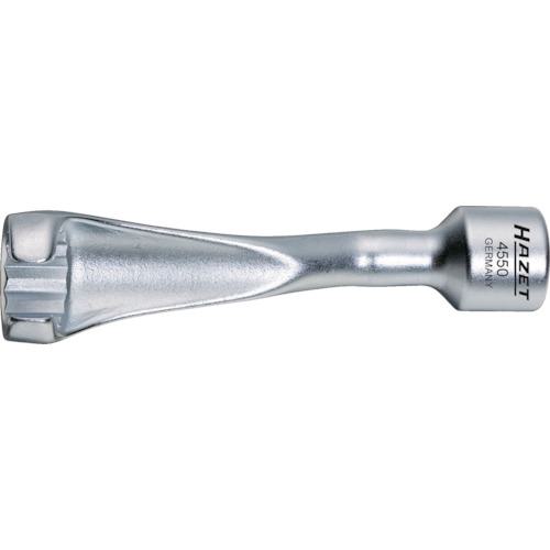 ■HAZET インジェクションラインレンチ 差込角9.5mm 対辺17mm〔品番:4550〕【8689242:0】[送料別途見積り][掲外取寄][店頭受取不可]｜ホームセンターバロー　店