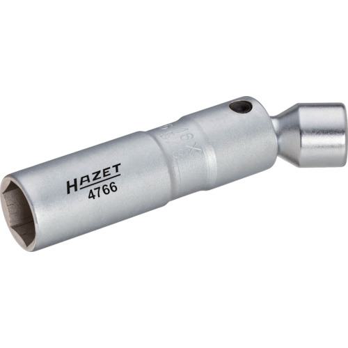 ■HAZET スパークプラグソケットレンチ(6角) 差込角9.5mm 対辺16mm〔品番:4766〕【8689269:0】[送料別途見積り][法人・事業所限定][掲外取寄][店頭受取不可]｜ホームセンターバロー　店