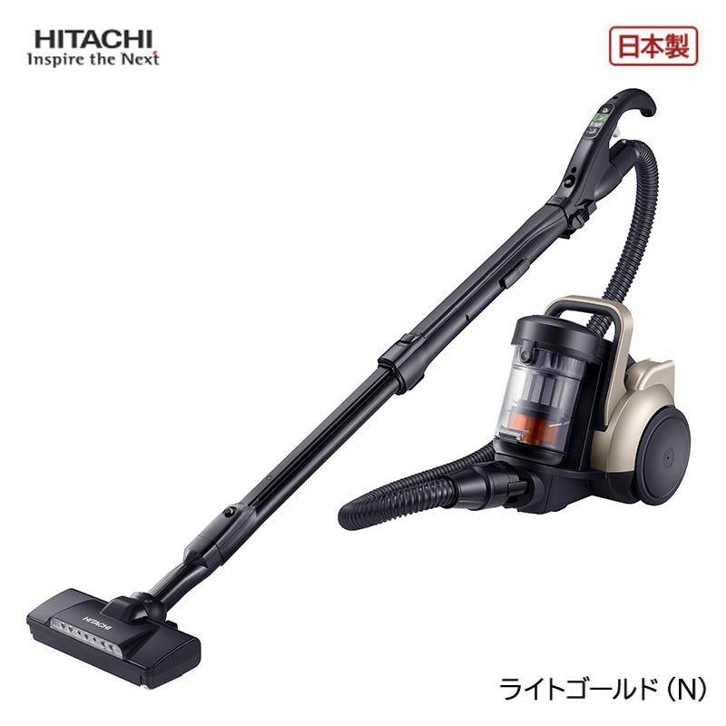 【即納在庫品】 日立 サイクロン式クリーナー CVSP300MN ライトゴールド N パワかるサイクロン