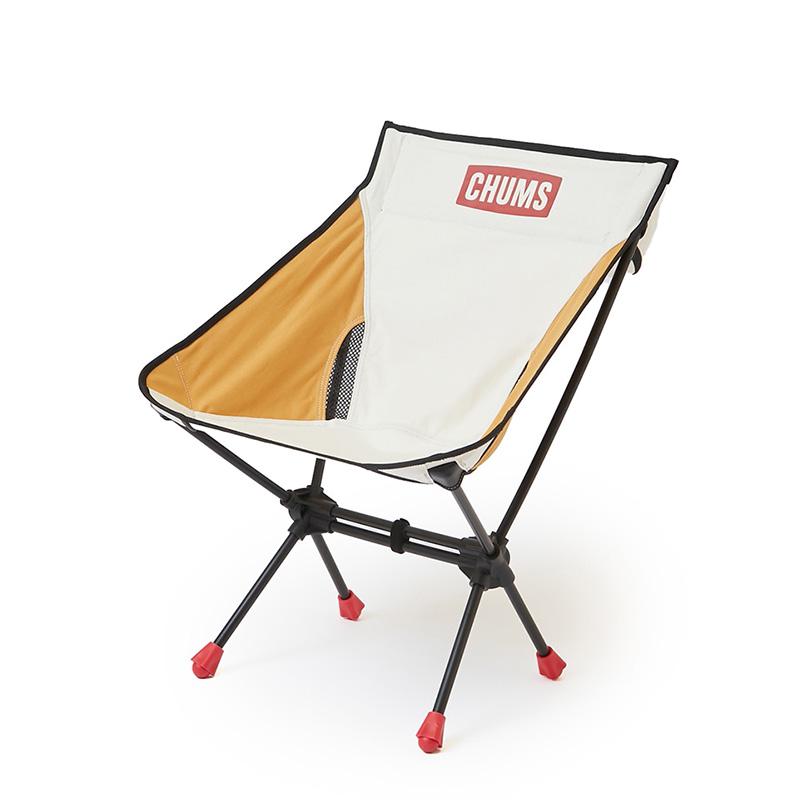 【即納在庫品】 アウトドアチェア コンパクト ローチェア チャムス チェア コンパクトチェア キャンバス ブービー フット ロー NTR/YL CH62-1995 キャンプ BBQ 花見 焚火