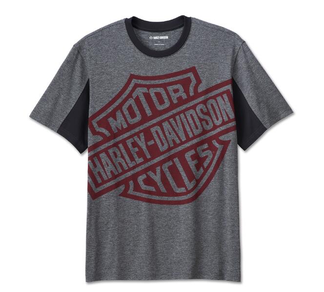 【ハーレー純正】 メンズ アリージャンス パフォーマンスTシャツ グレー 96821-23AC