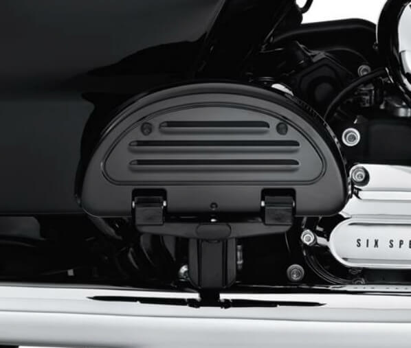 【ハーレー純正】 ハーフムーンパッセンジャーフットボードバン&インサート 50810-08|HD東久留米オンラインショップ