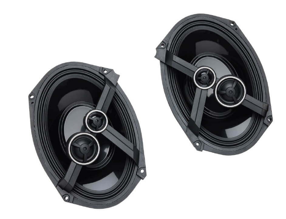 【ハーレー純正】 サドルバッグスピーカー Rockford Fosgate Stage III 76001231
