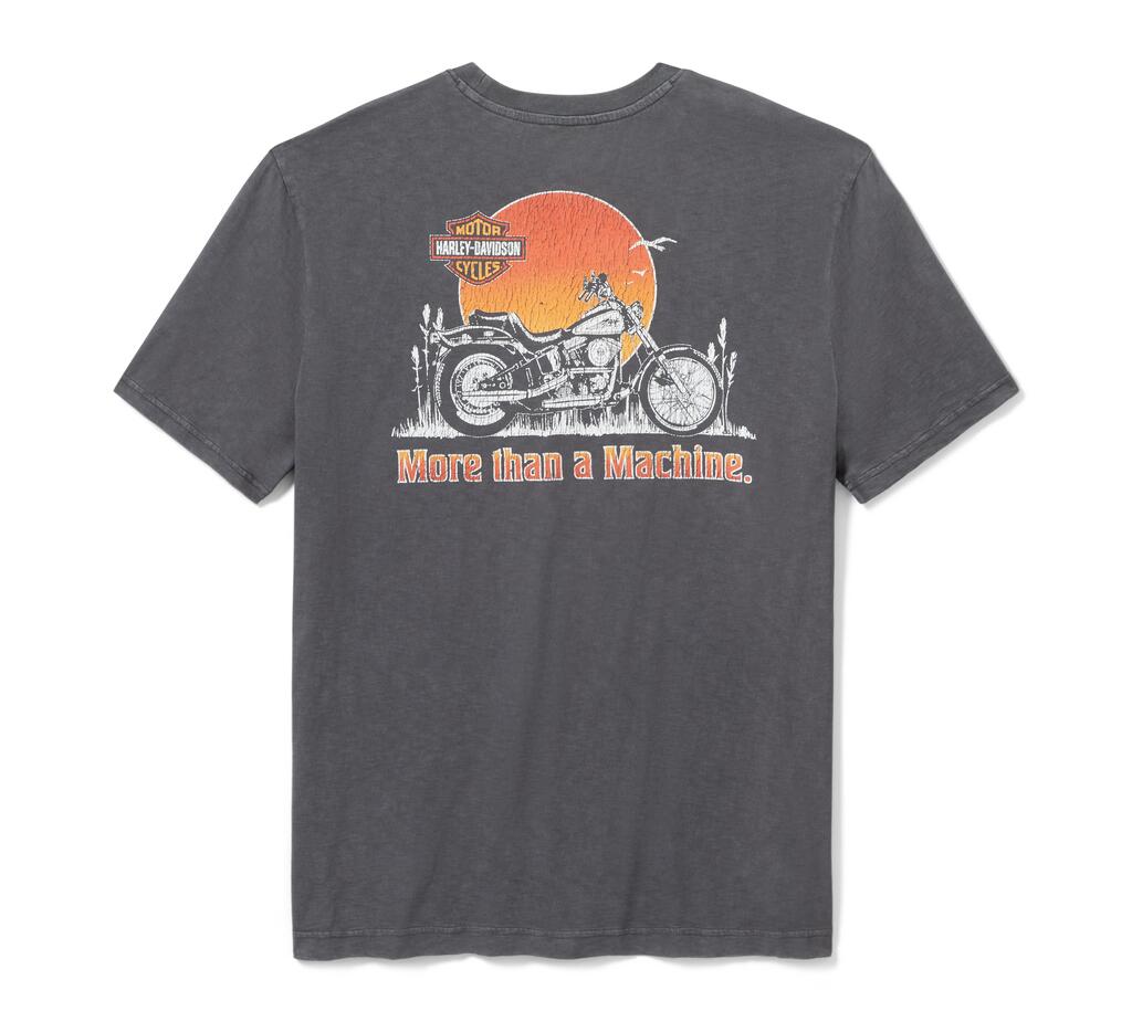 【ハーレー純正】 メンズ ソフテイル サンセット Tシャツ 96719-25VM