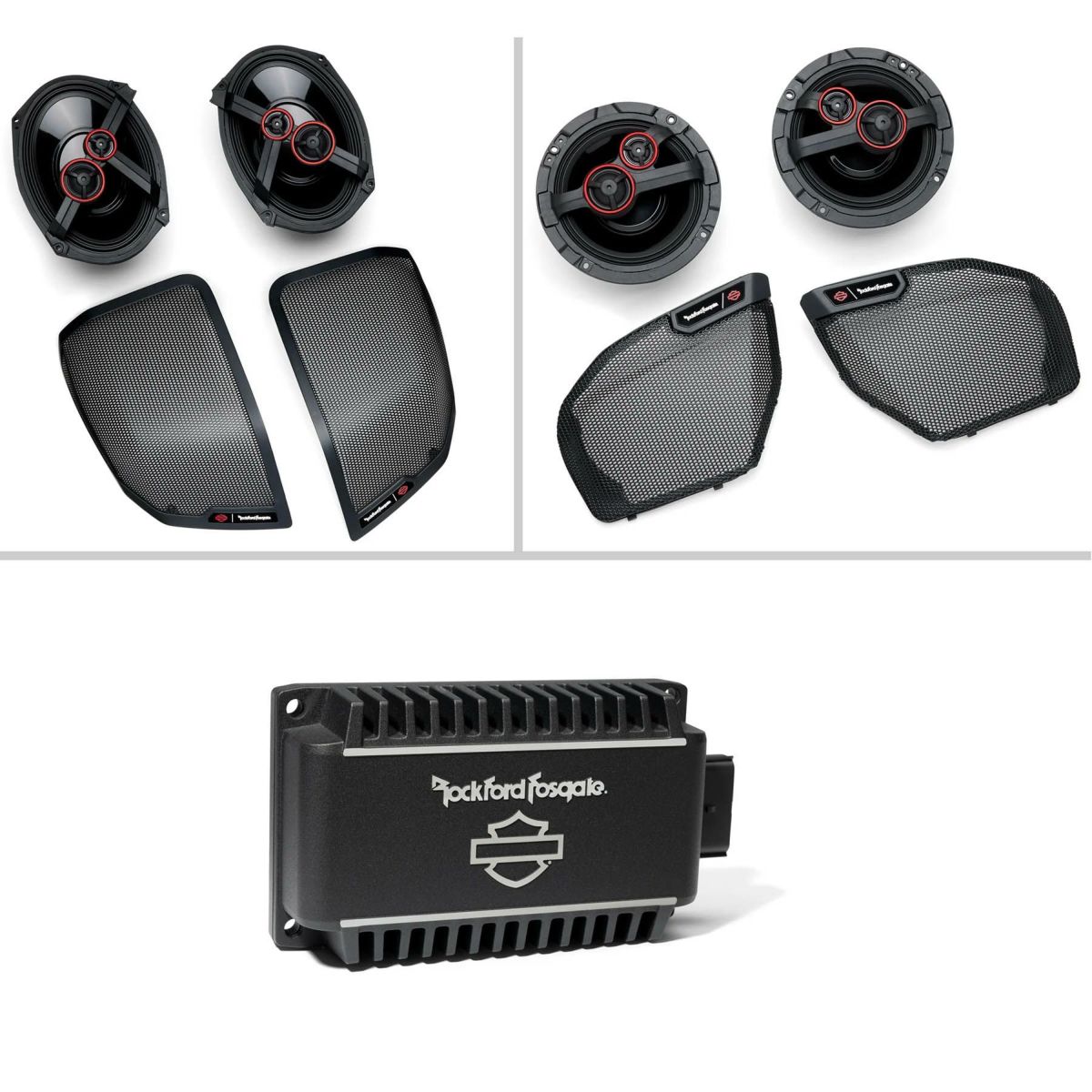 【ハーレー純正】 Rockford Fosgate プライマリーアンプ#1006 ハーレー純正】 Rockford Fosgate プライマリーアンプ#1006
