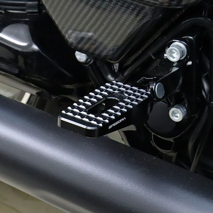 ハーレー アルミフットペグ タイプ2 (ブラック) スピードラ 15,396円
