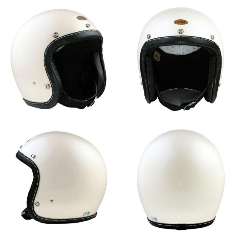 楽天市場】GREASER ジェットヘルメット 60s プレーン アイボリー