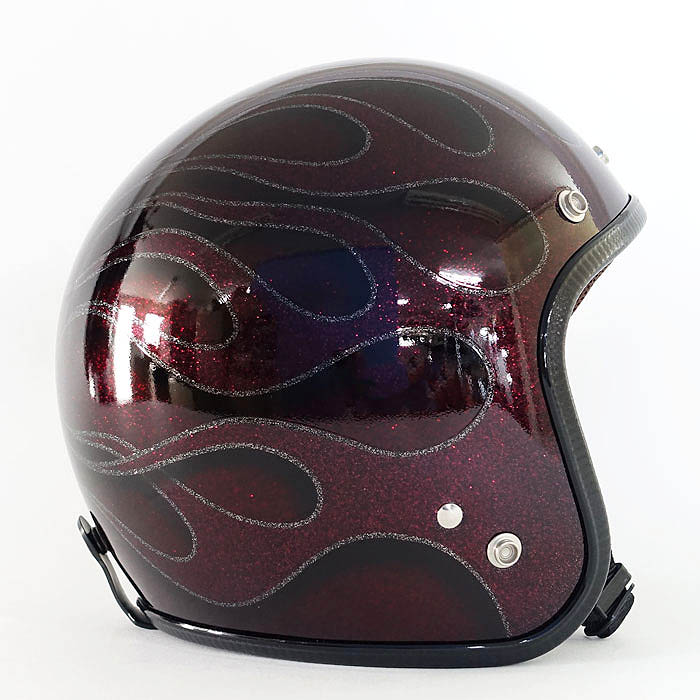 逸品モノシリーズ ラメT2 ジェットヘルメット ディープレッド 72JAM 25,024円
