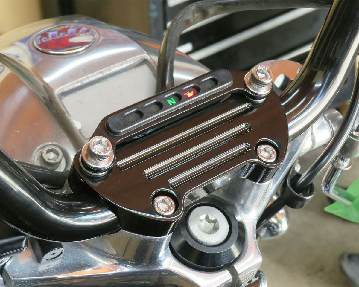 スポーツスター&ダイナ DKcustom スピードメーター移設キット