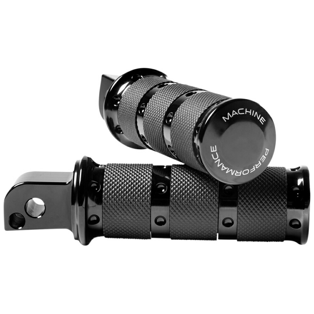 【PM】XLS フットペグ ブラック M8ソフテイル パッセンジャー用 0035-1249M-B