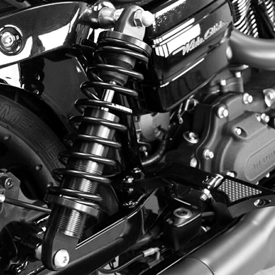 Legend Suspension Revo スタンダード・リアサスペンション 14インチ (ブラック) 【ダイナ】1310-1096