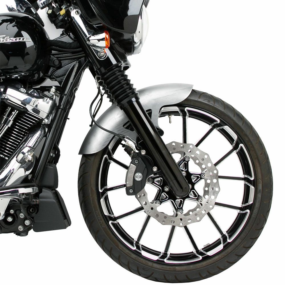 【Arlen Ness】Pro Short スチール・フロントフェンダー 21インチ 06-790|ワールドモーターライフ