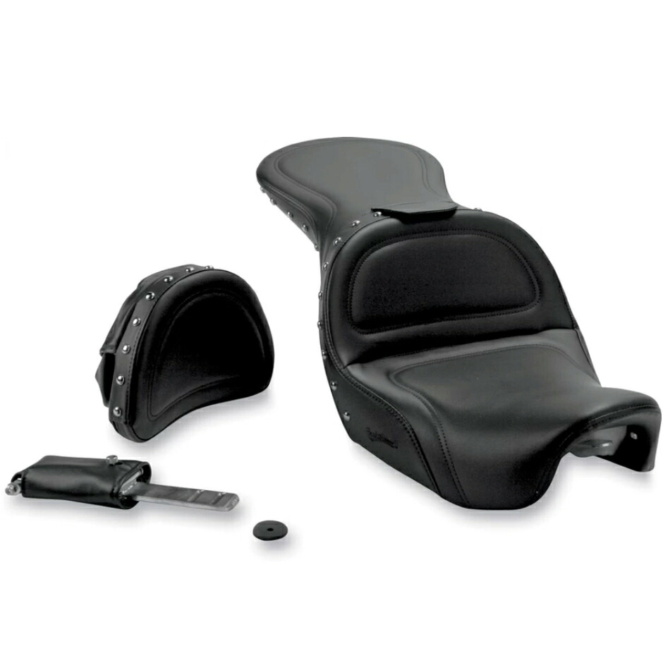 【Saddlemen】エクスプローラー・スペシャル 2UPシート バックレスト付 2006～2017 ダイナ 0803-0215