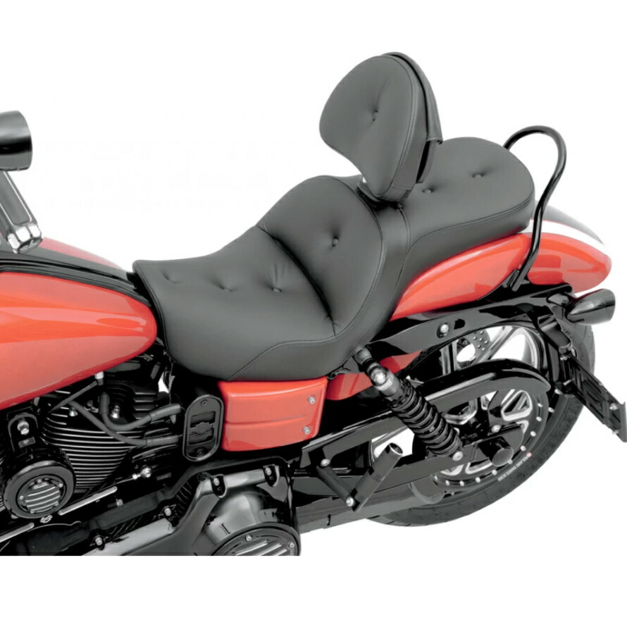 【Saddlemen】エクスプローラー・RS 2UPシート バックレスト付 2006～2017 ダイナ 0803-0387