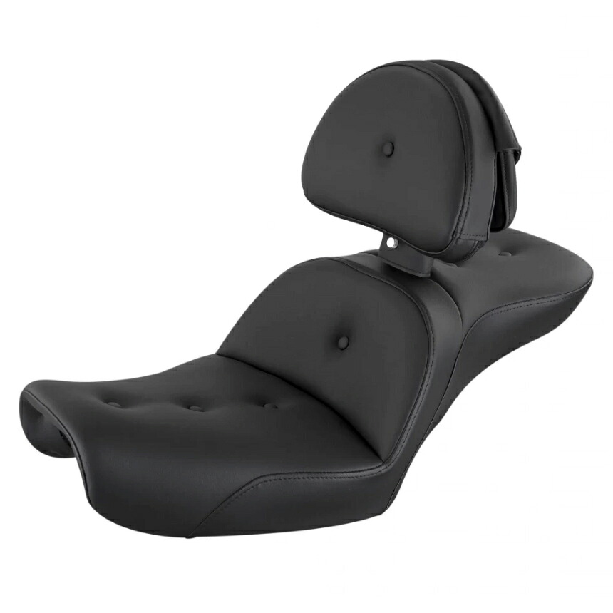【Saddlemen】エクスプローラー・RS 2UPシート バックレスト付 1996～2003 ダイナ 0803-0683