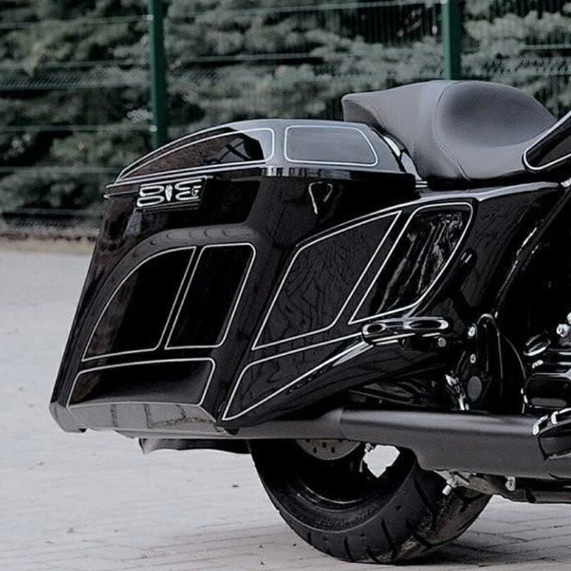【Killer Custom】Gazelle ストレッチサイドカバー 2014~2023 ツーリング SC-14-19|ワールドモーターライフ
