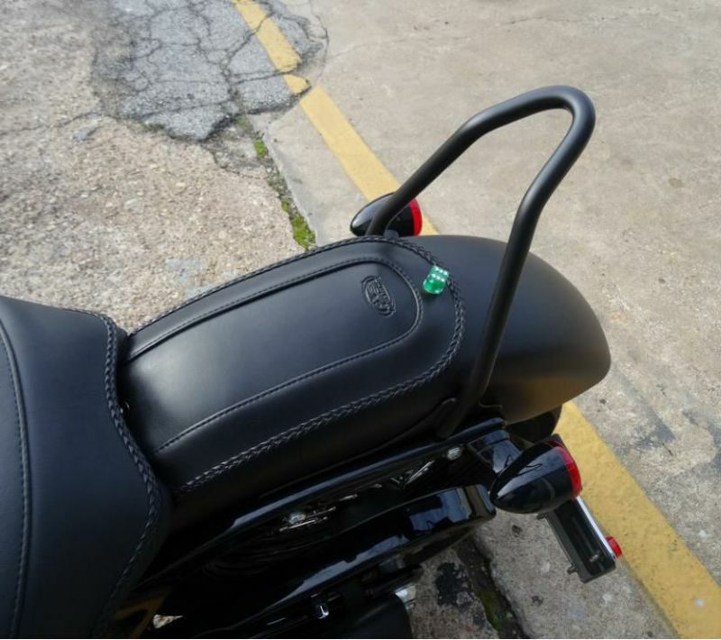 【トップハンドベンチャーズ】BL-BF7-DB ロー・シーシーバー 7インチ　マットブラック 2012～2017 FLS、2011～2013 FXS