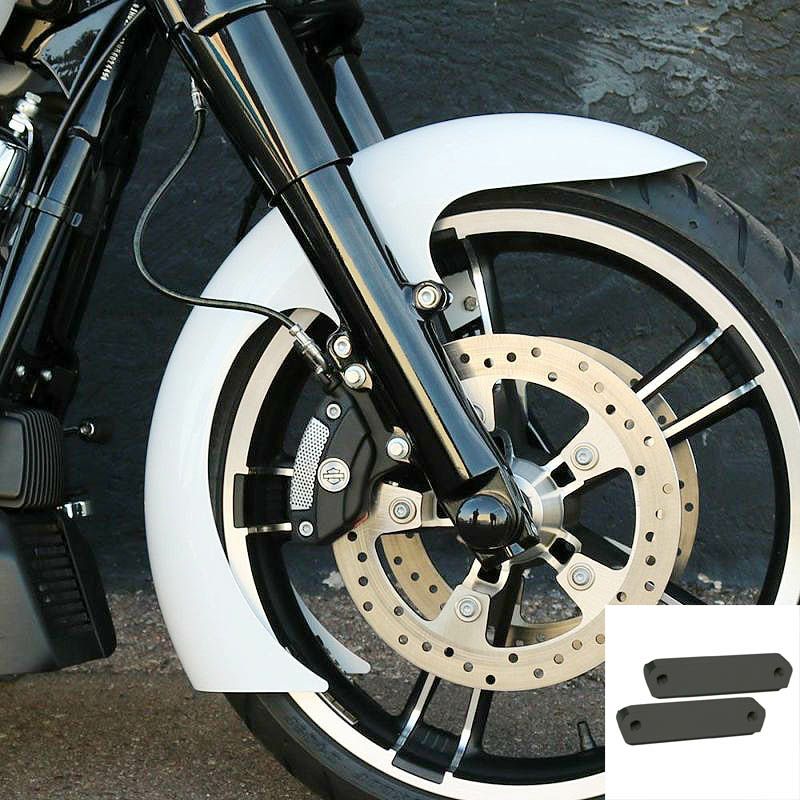 【ポールヤフィー】DEI-OEM-14L-B DEI OEM フロントフェンダー ブラックブラケット　2014～ ツーリング、トライク｜ワールドモーターライフ