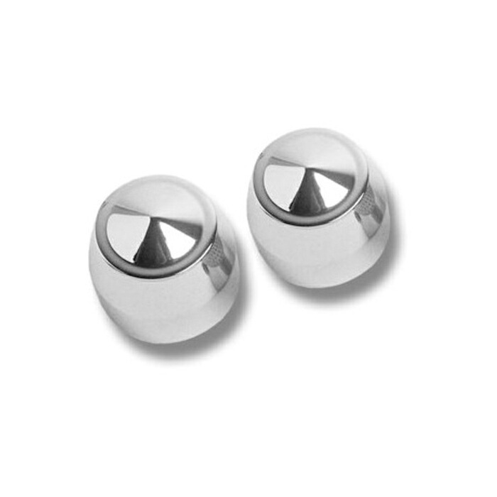 【Accutronix】エリート・フロントアクスルキャップ 25mmアクスル用 クローム｜ワールドモーターライフ