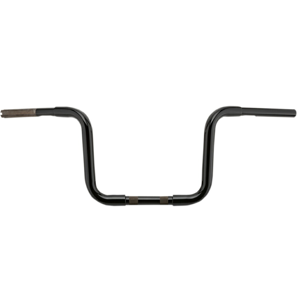 ハーレー用 1.25インチ径/1インチクランプ Beater Bar ハンドルバー 10インチ ブラック 【TODDS CYCLE】0601-4675|ワールドモーターライフ