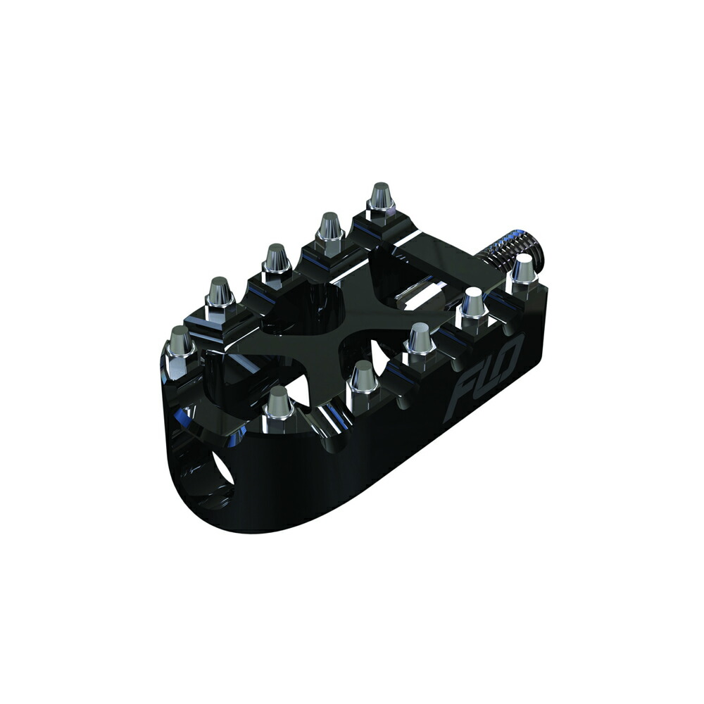 【FLO motorsports】MXスタイル シフターペグ ブラック 122-8065