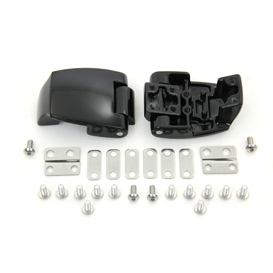 【V-TWIN】ツアーパックヒンジキット ブラック 50-0683｜ワールドモーターライフ