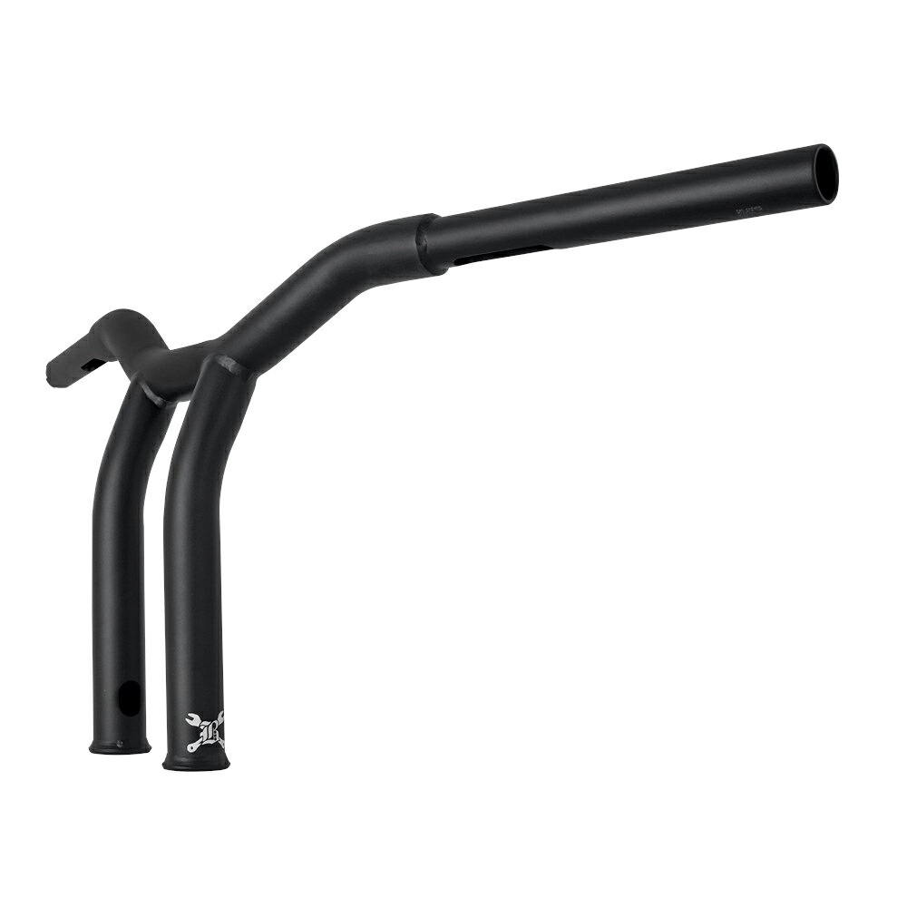 【Burly】Dominator Tハンドルバー(レイクライザー) 10インチ マットブラック　B12-6051SB