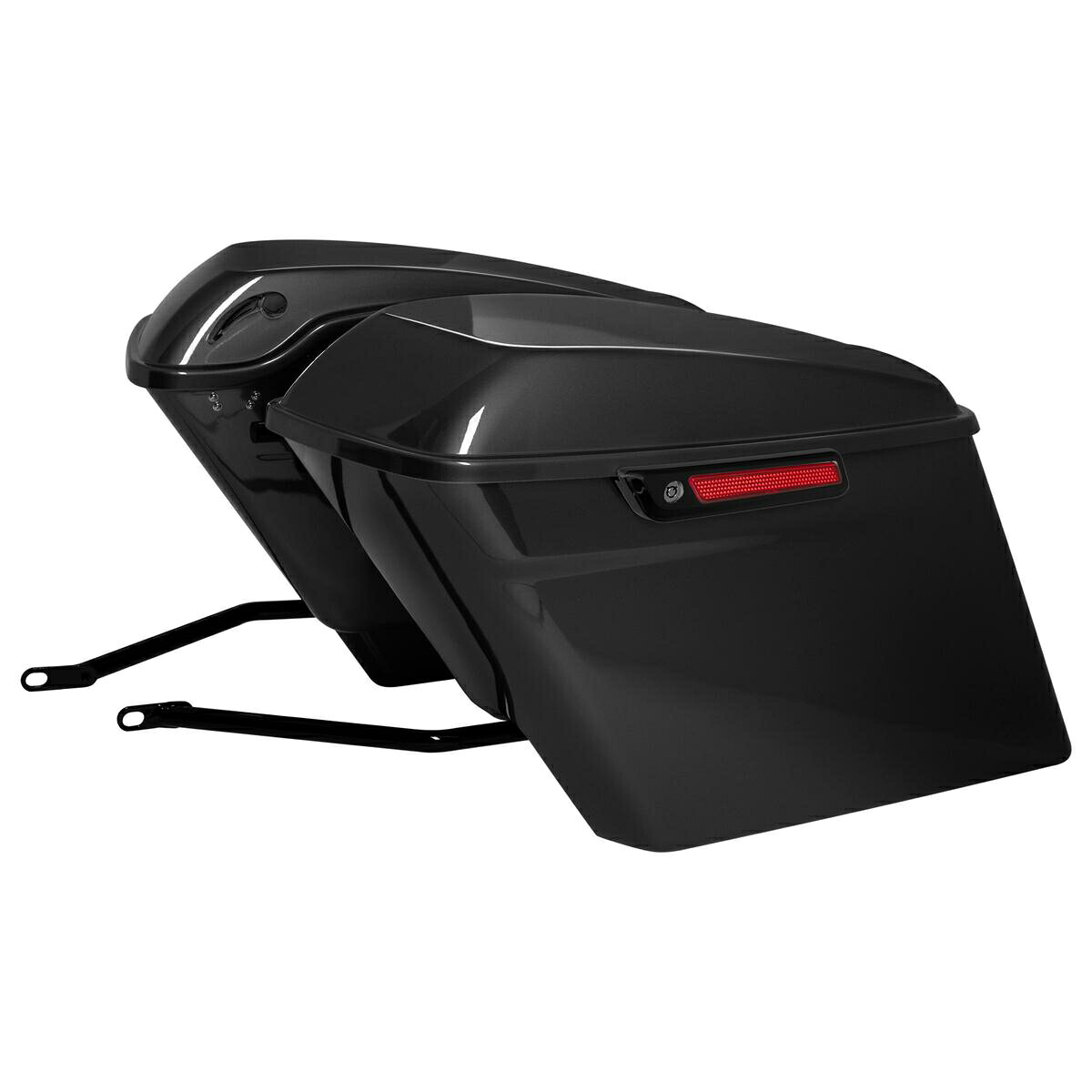 ハーレー M8 Softail ストレッチサドルバッグコンバージョンキット(ブラックブラケット) 未塗装 HW167986 【HOGWORKZ】 101,267円