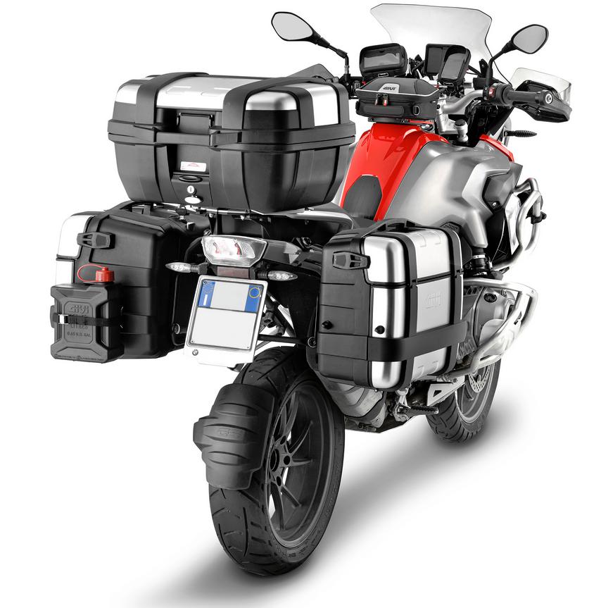 【GIVI】TRK46NMONOKEYトップケース46LTREKKERアルミフィニッシュ