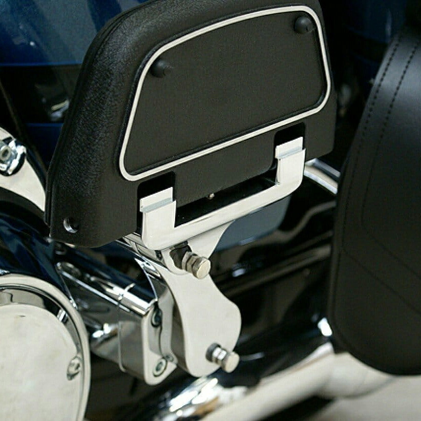 ハーレー Touring用 アジャスタブル・パッセンジャーフットボードマウント(ノーマルエキパイ用) クローム RIVCO｜ワールドモーターライフ