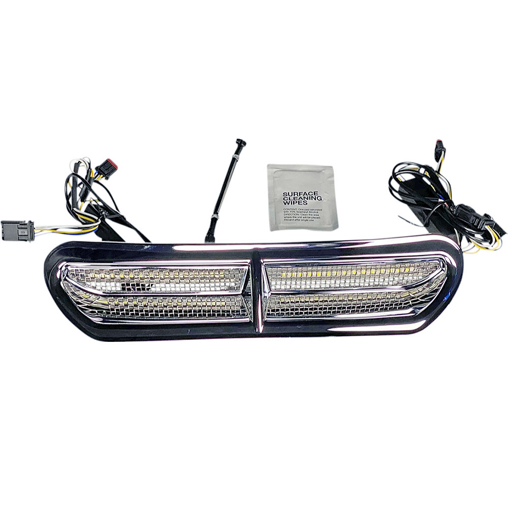 LEDフェアリングベントインサート クローム 【Custom Dynamics】2040-2811 22,275円