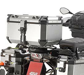 GIVI  ジビ  トレッカーアウトバック　トップケース　シルバー 58L GIVI ジビ TREKKER OUTBACK (トレッカーアウトバック) [OBKN58
