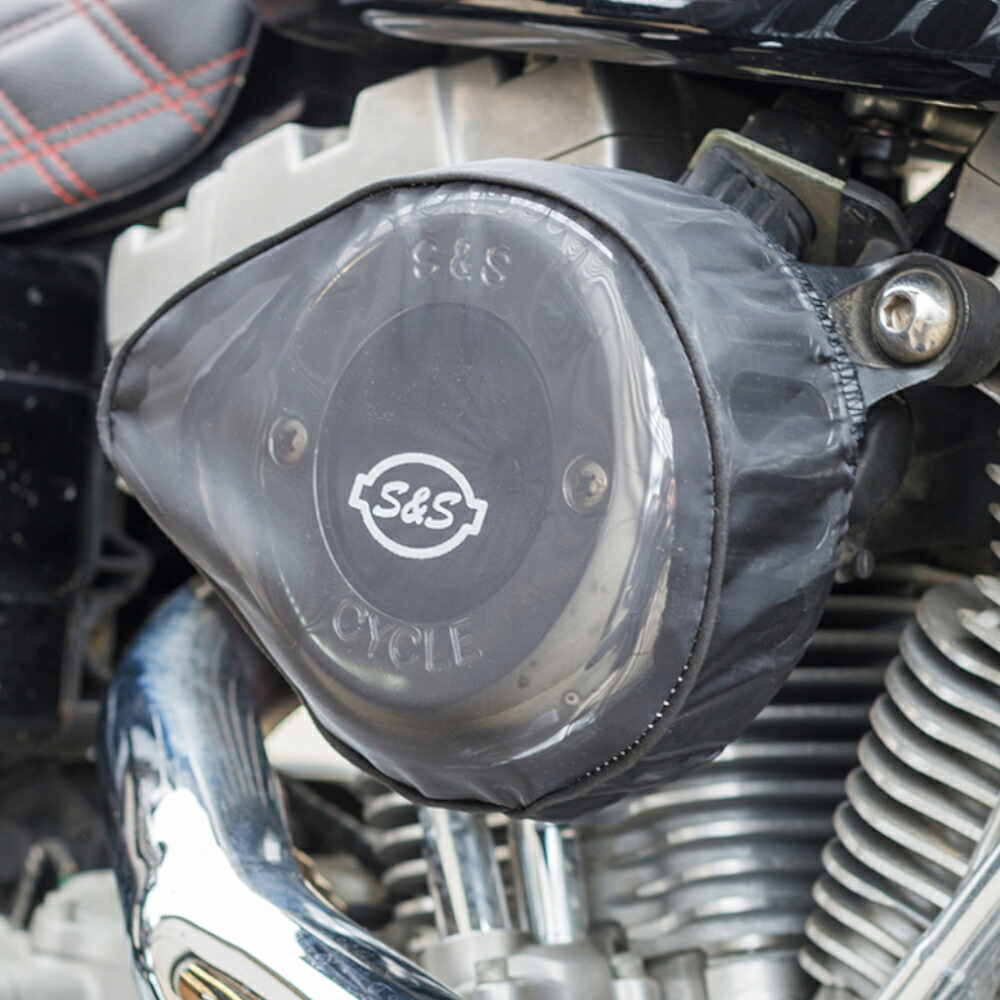 S&S Air Stinger ティアドロップ用 レインソックス 170-0747　170-0747｜ワールドモーターライフ