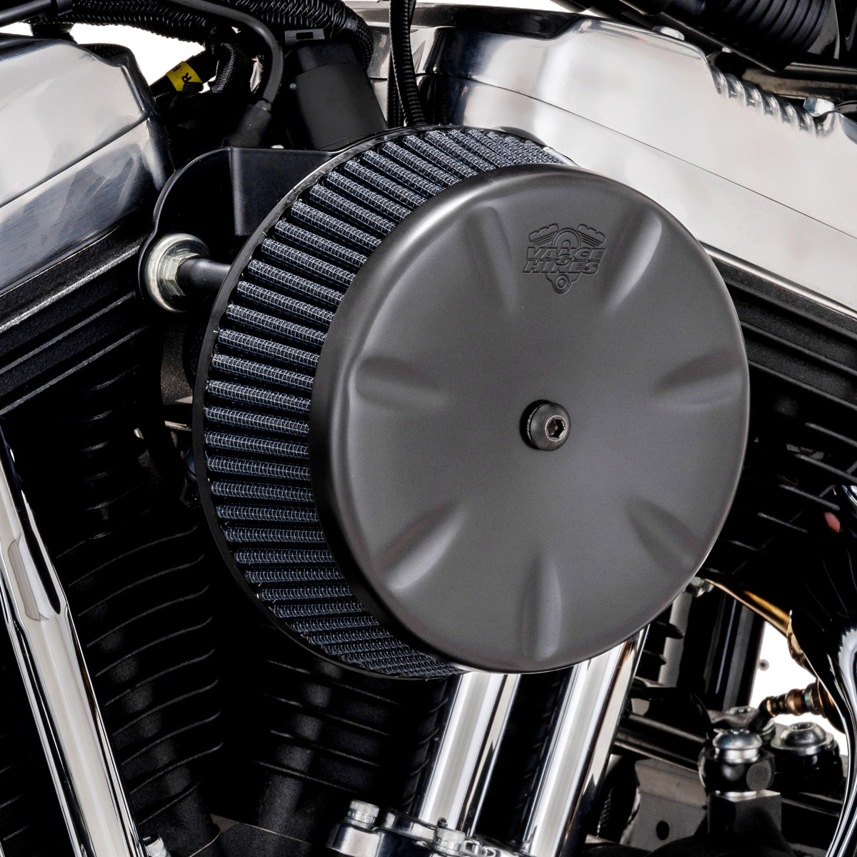 【楽天市場】ハーレーM8 ツーリング、ソフテイル、トライク VO2 Eliminator エアクリーナー ブラック 【Vance&Hines ...
