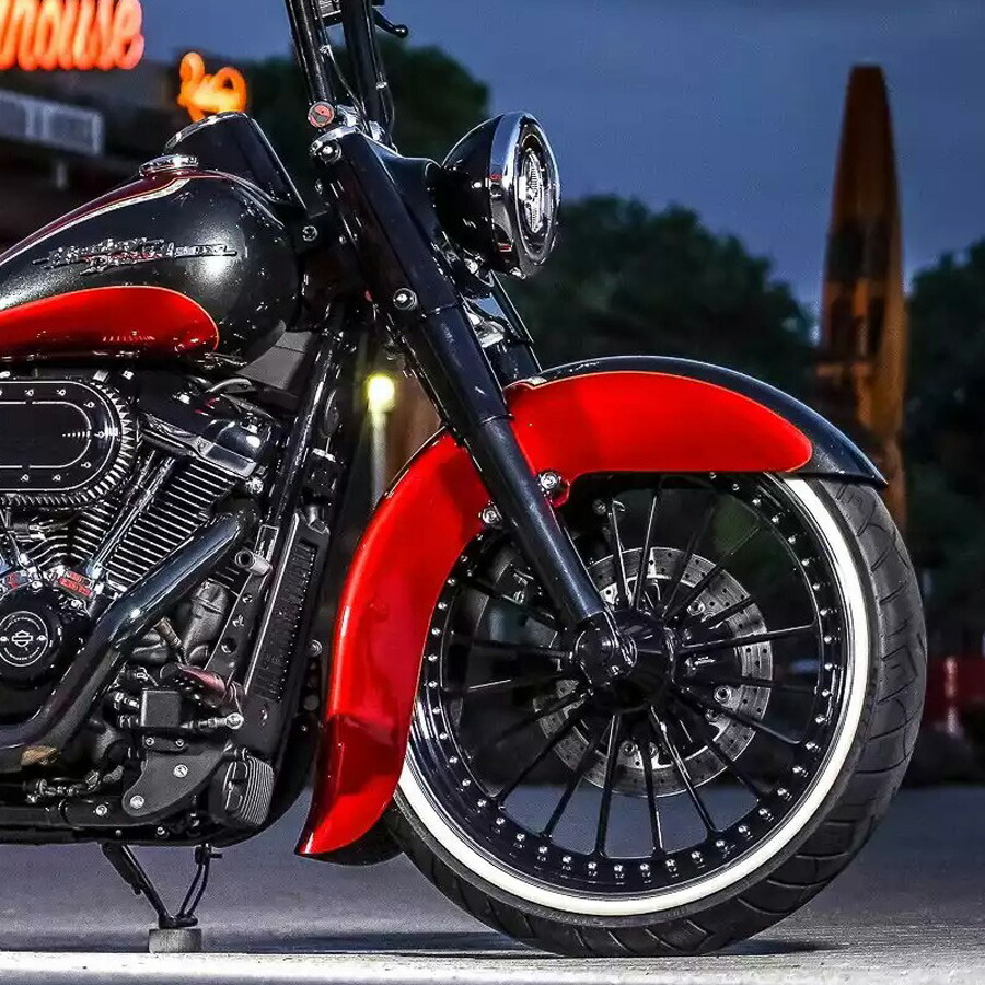ハーレー M8 ソフテイル ヘリテージクラシック、デラックス用 El Doradoフロントフェンダー(21インチホイール用) 【Thunderbike】71-74-190 80,220円