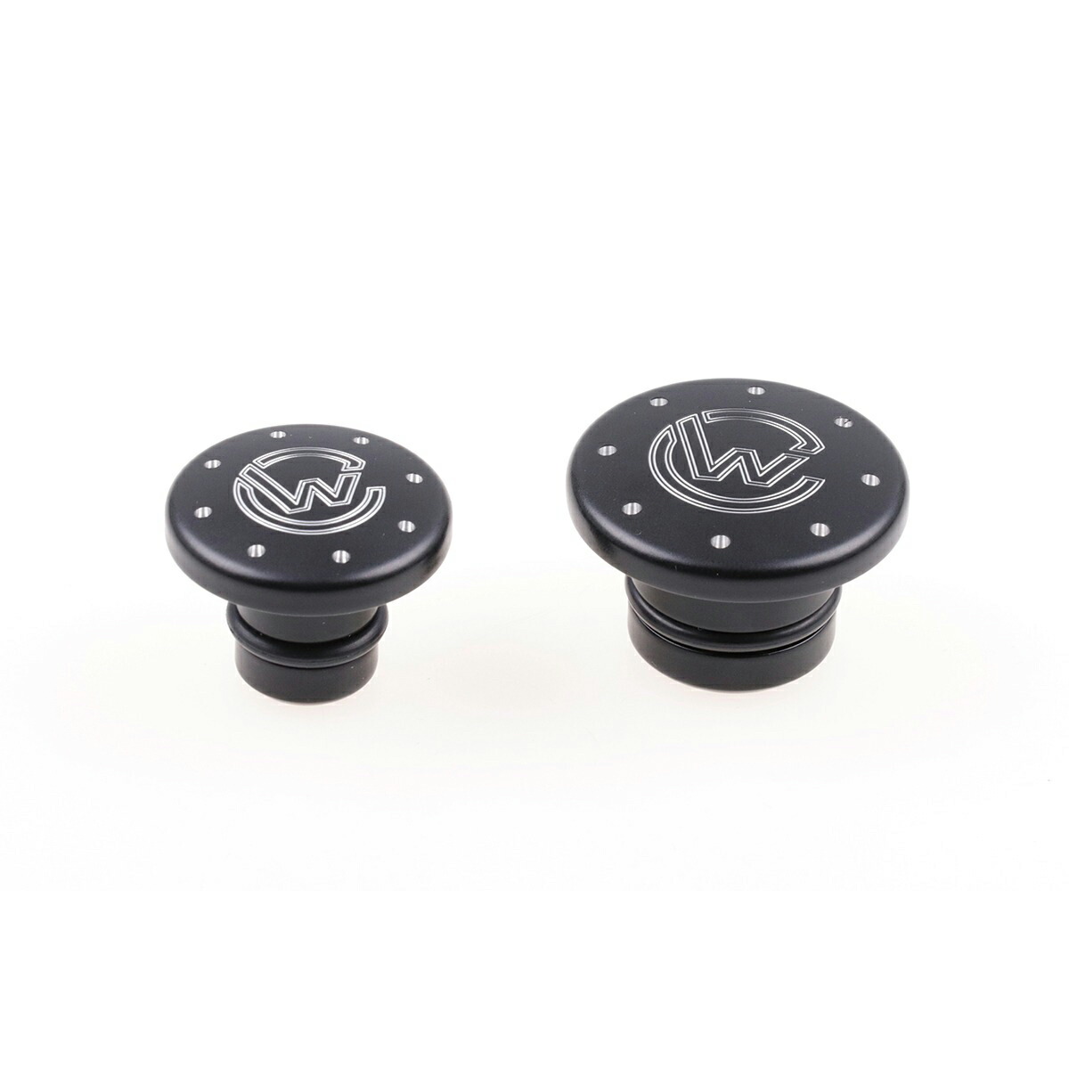 ハーレー Sportster S、ナイトスター RH975 フロントアクスルカバー(ロゴ入り) 【Cult Werk】HD-SPS006