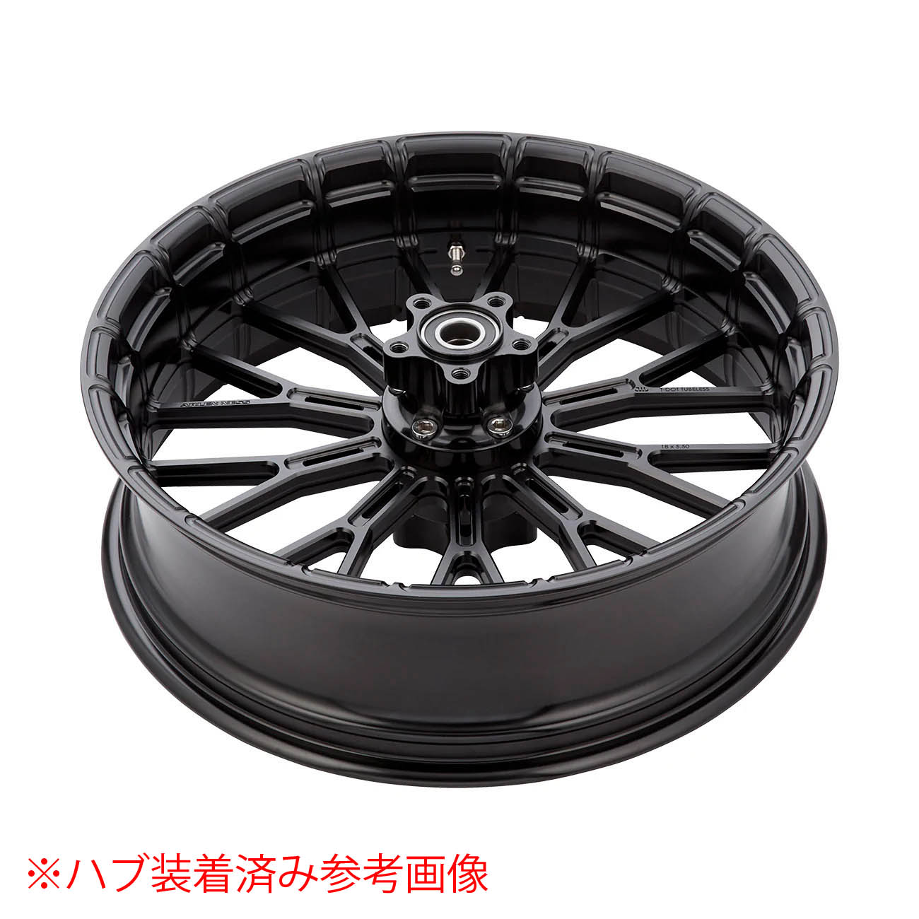 Yスポーク 鍛造ホイール 18x5.5 ブラック 【アレンネス】71-540