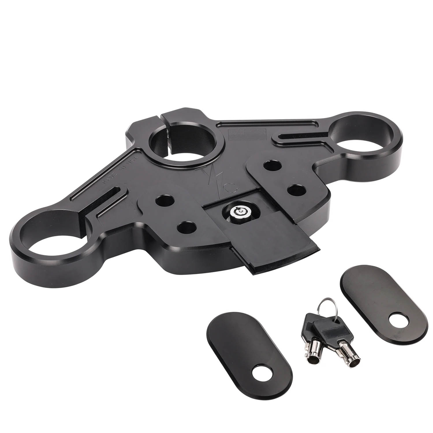スラッシンサプライ 2015以降FLTRモデル トリプルツリー ブラック TSC-2912-1 (THRASHIN SUPPLY)