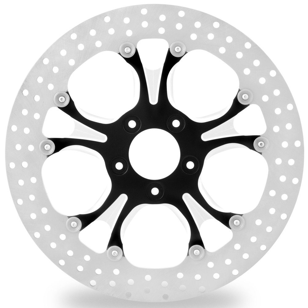 【Performance Machine】LUXE ローター 11.8インチ フロント プラチナカット　0133-1800GATS-BMP｜ワールドモーターライフ