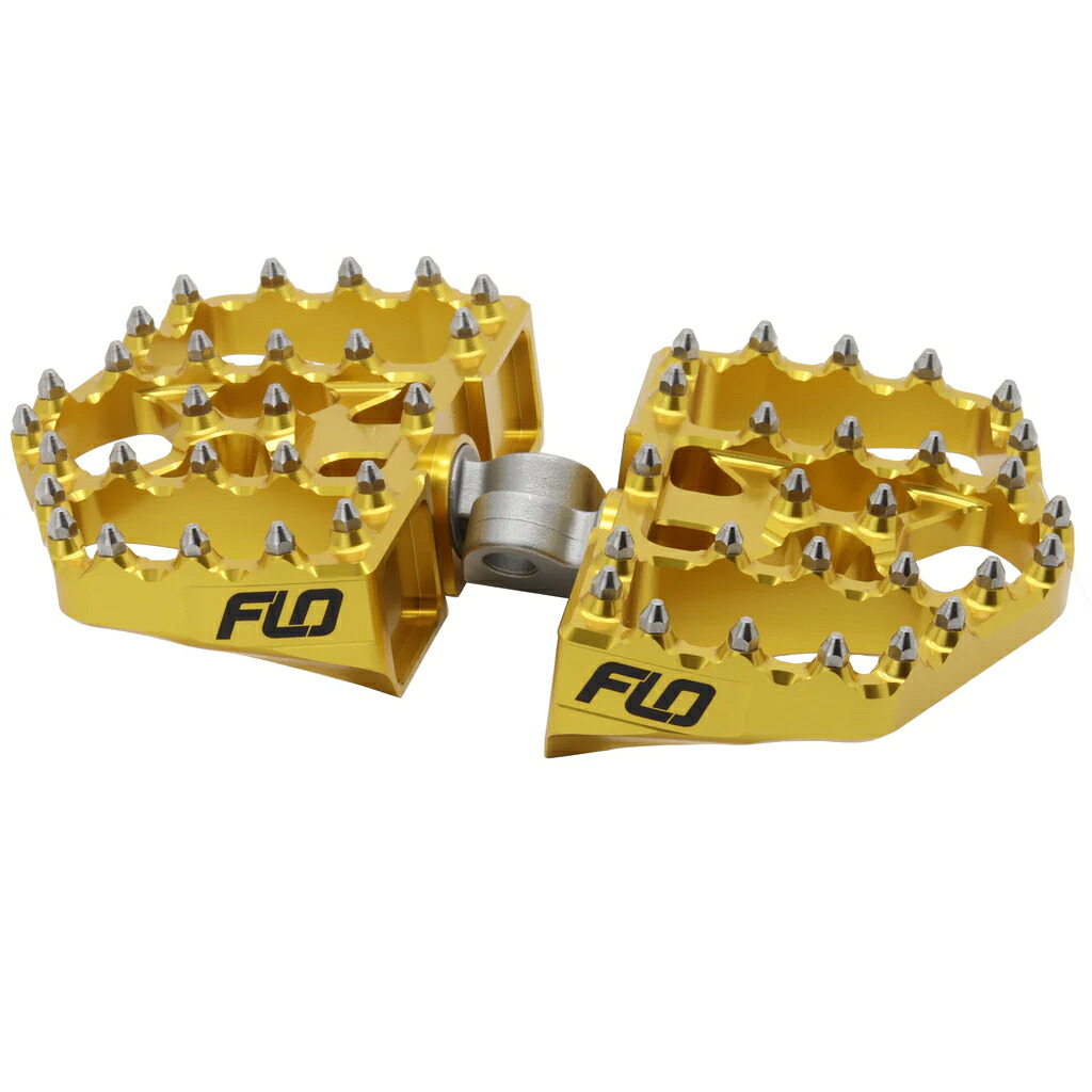 【FLO motorsports】V4 ミニ フロアボード ゴールド 122-8224