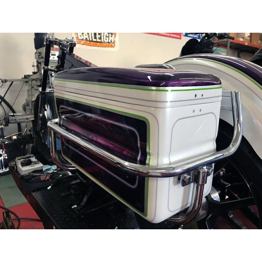 FXRディビジョン ダイレクトマウント・バッグレールシステム FXR ブラックラッチBAG-RAIL-FXR-FG-B