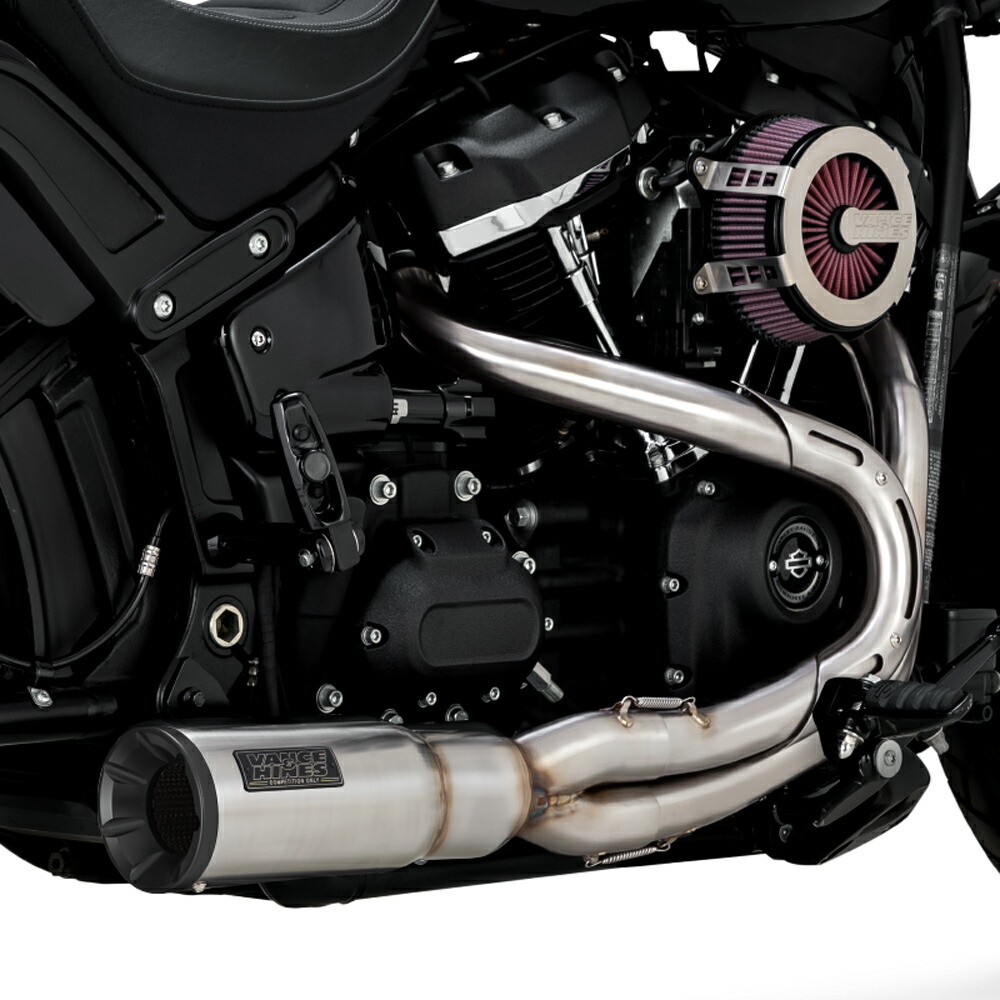 ハーレー　FXR　エボ　 デュアルエキゾーストマフラー　テーパードマフラー hd-parts_930-01263