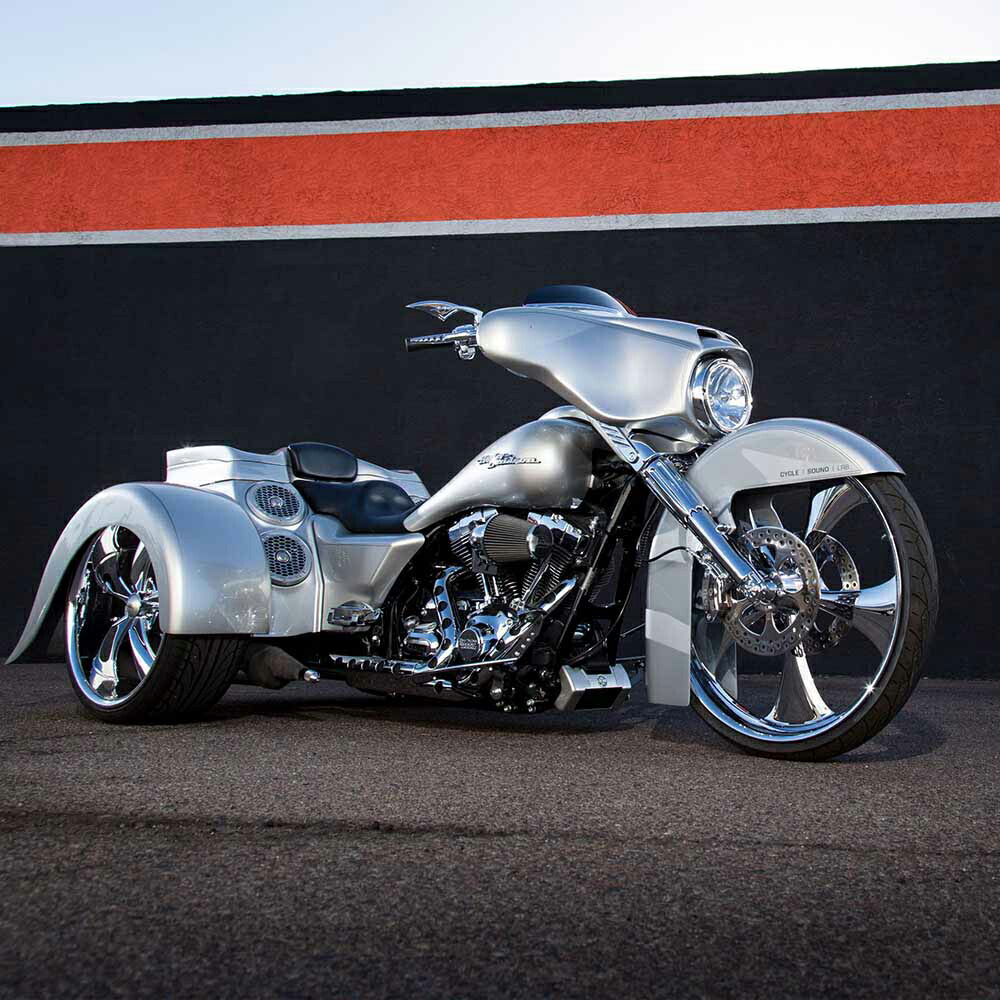 ハーレー【Paul Yaffe】ビッグホイール・トライクフェンダー 右 2014～2024 FLHTCUTG/SE