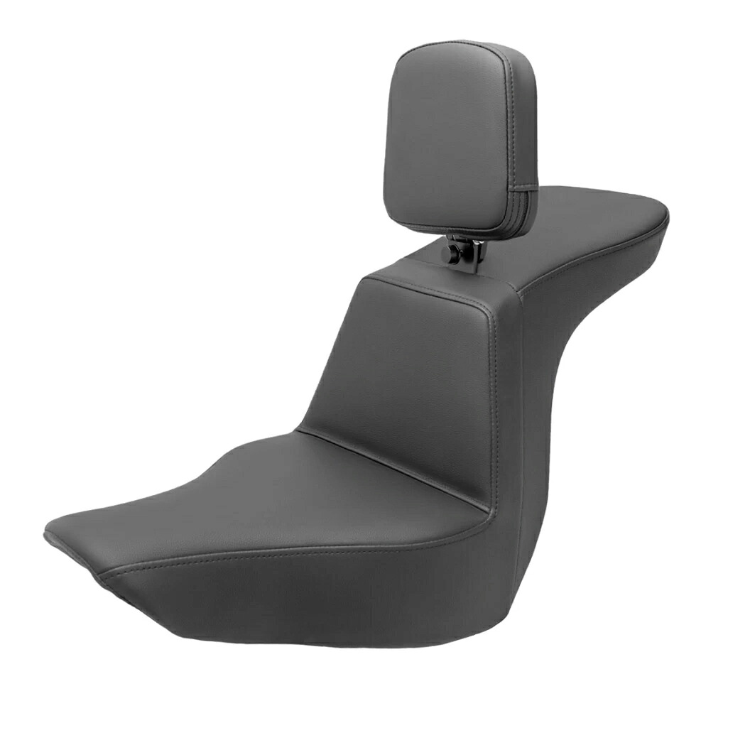 【SaddleMen】FXLR等用ツアー ステップアップ シート（バックレスト付） プレーン 0802-1526