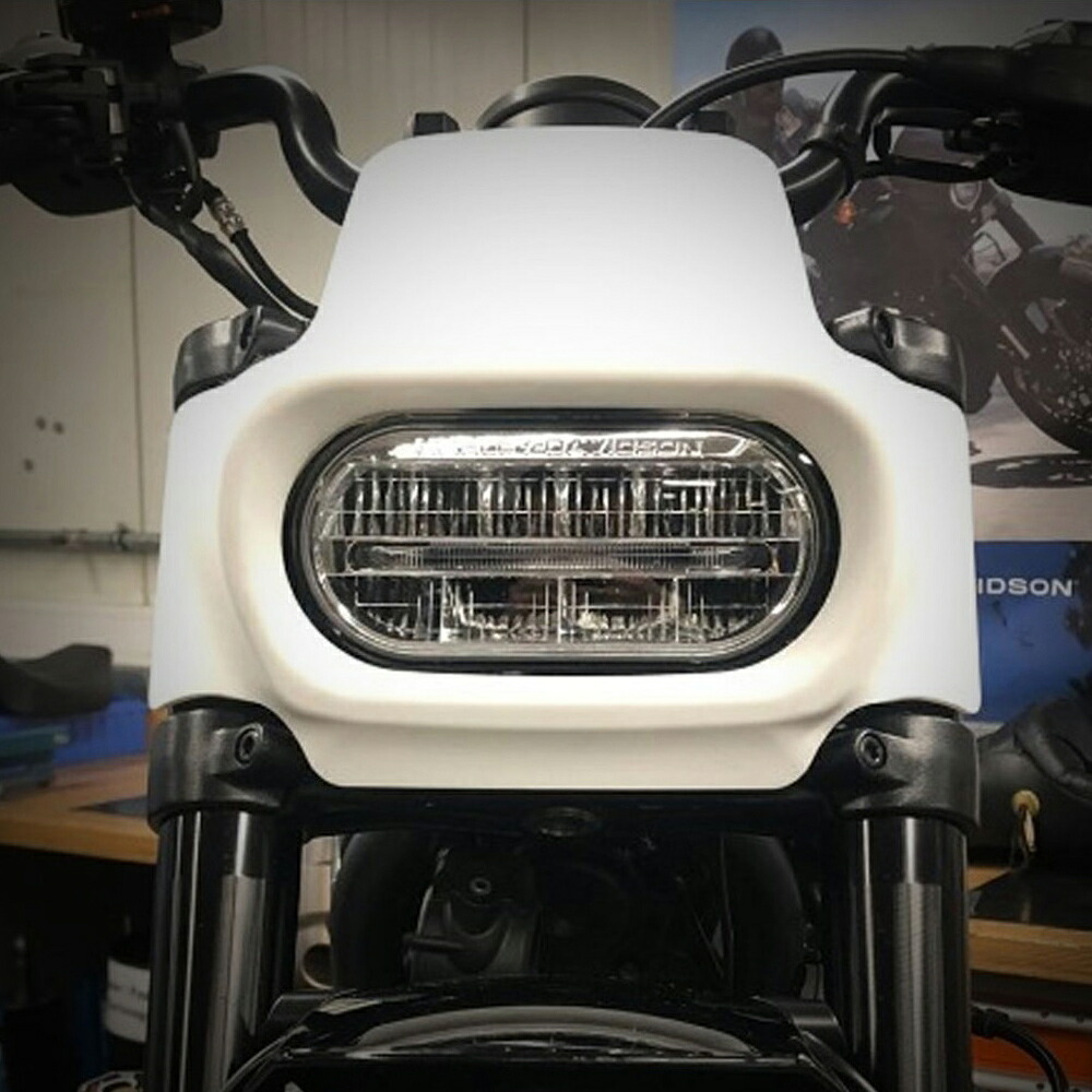 スポーツスターS ゼッケンプレート・FATヘッドライトカバー (未塗装) Ricks Motorcycles　36-2001250-0｜ワールドモーターライフ 49,073円