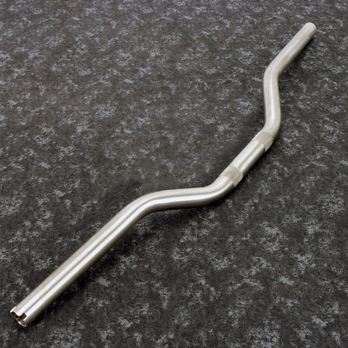 ハーレー用 1インチ径 ローベンド・ハンドルバー (ステンレス) SLYFOX　0601-6247｜ワールドモーターライフ
